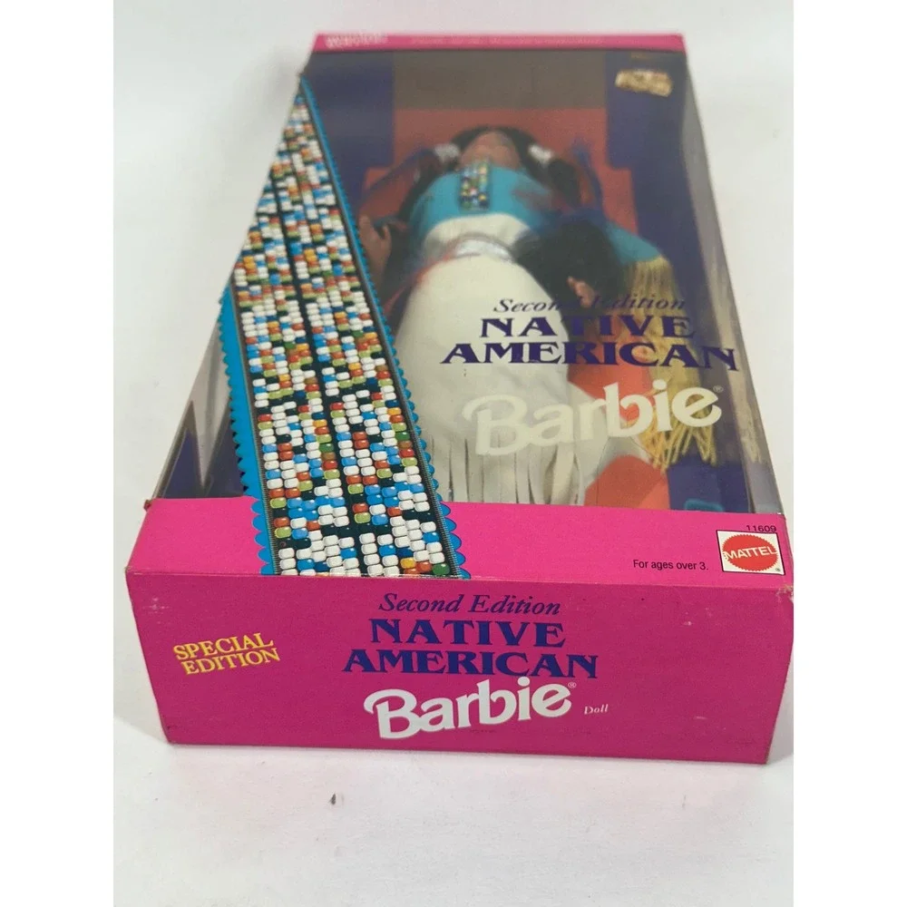 Native‎ American Barbie 2nd Edition Dolls of the World 1993 Mattel 11609 Vintage
